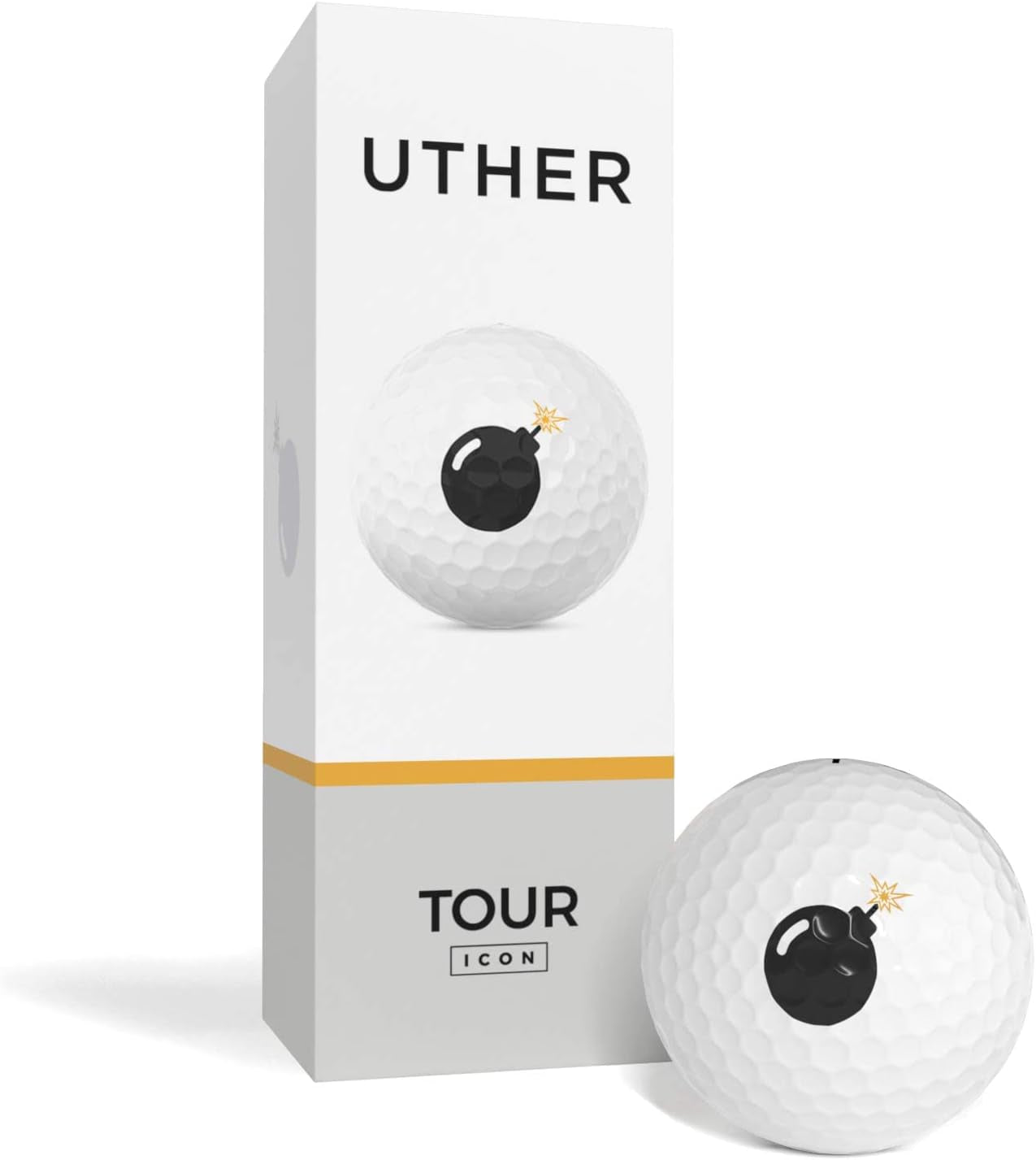 Tour Icon Golf Balls – Engineered for Distance & Soft Feel (Pack of 12)