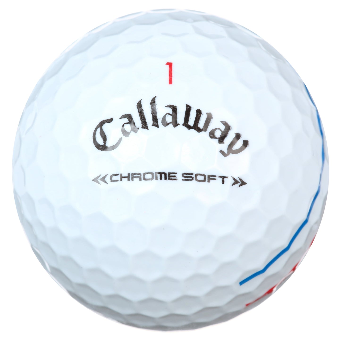 Chrome Soft 22 Triple Track Golf Balls 12Pk White