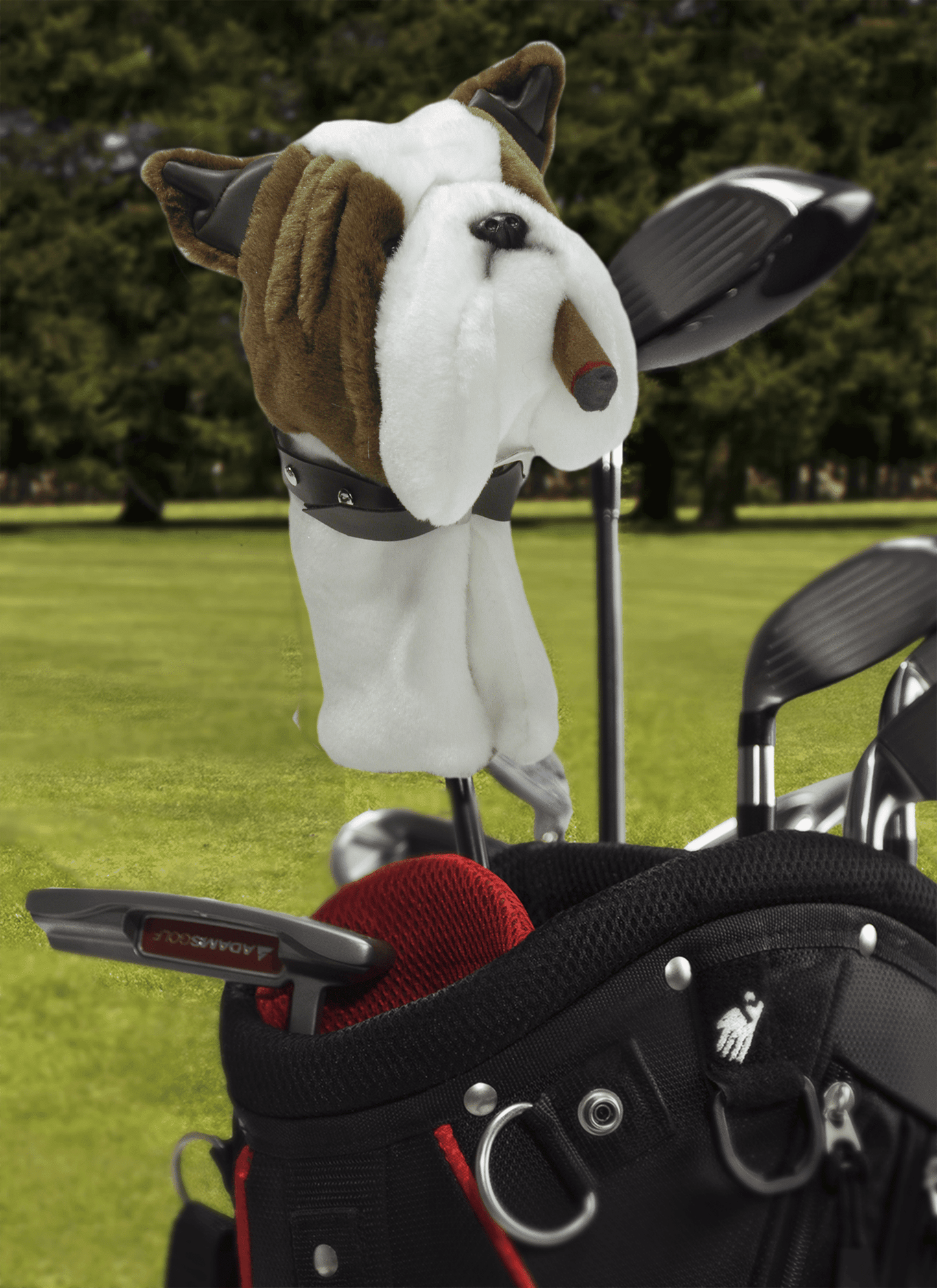 Zoo Bulldog with Cigar Golf Club Headcover - Fits 460Cc Driver