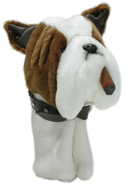 Zoo Bulldog with Cigar Golf Club Headcover - Fits 460Cc Driver