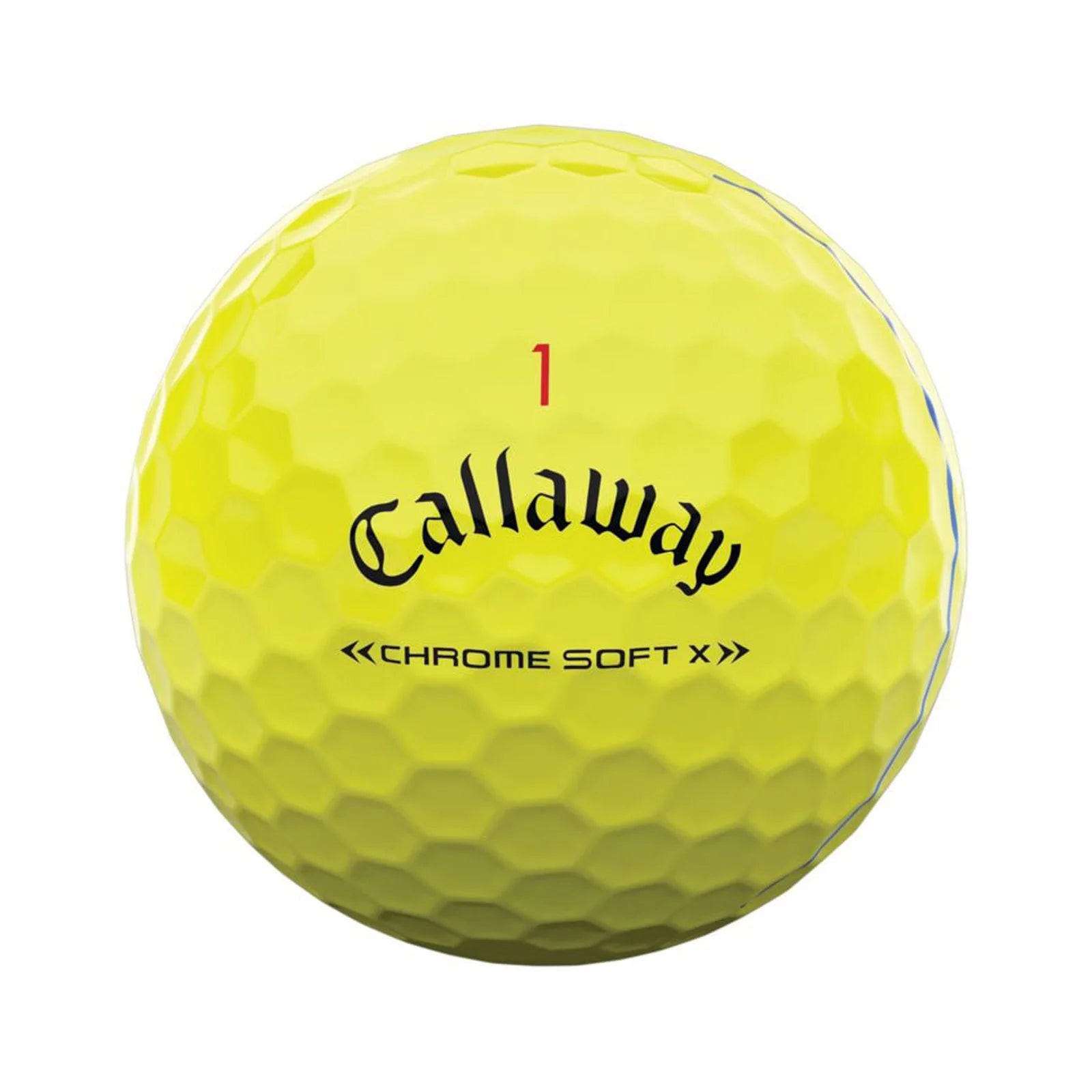 Chrome Soft X 22 Triple Track Golf Ball 12Pk Yellow