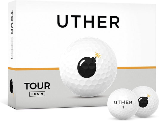 Tour Icon Golf Balls – Engineered for Distance & Soft Feel (Pack of 12)